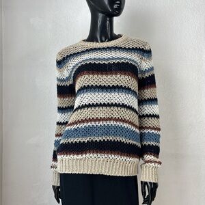 Weekend Max Mara Multicolor Striped Sweater